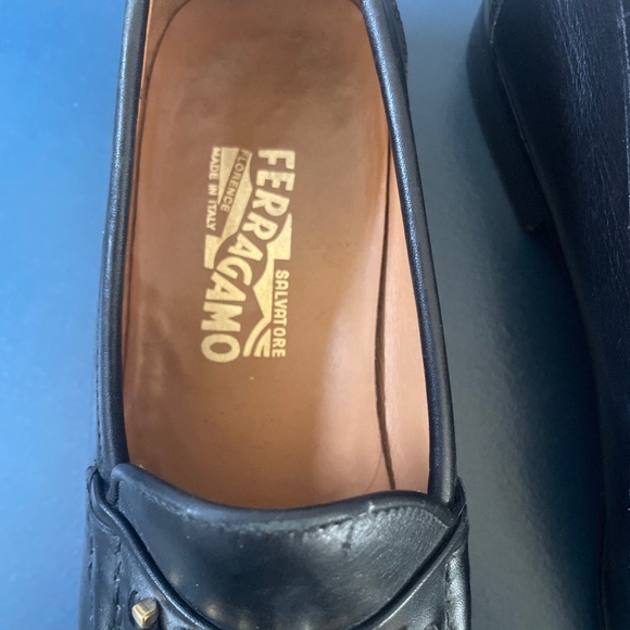 Black Class Ferragamo Loafers main image 4